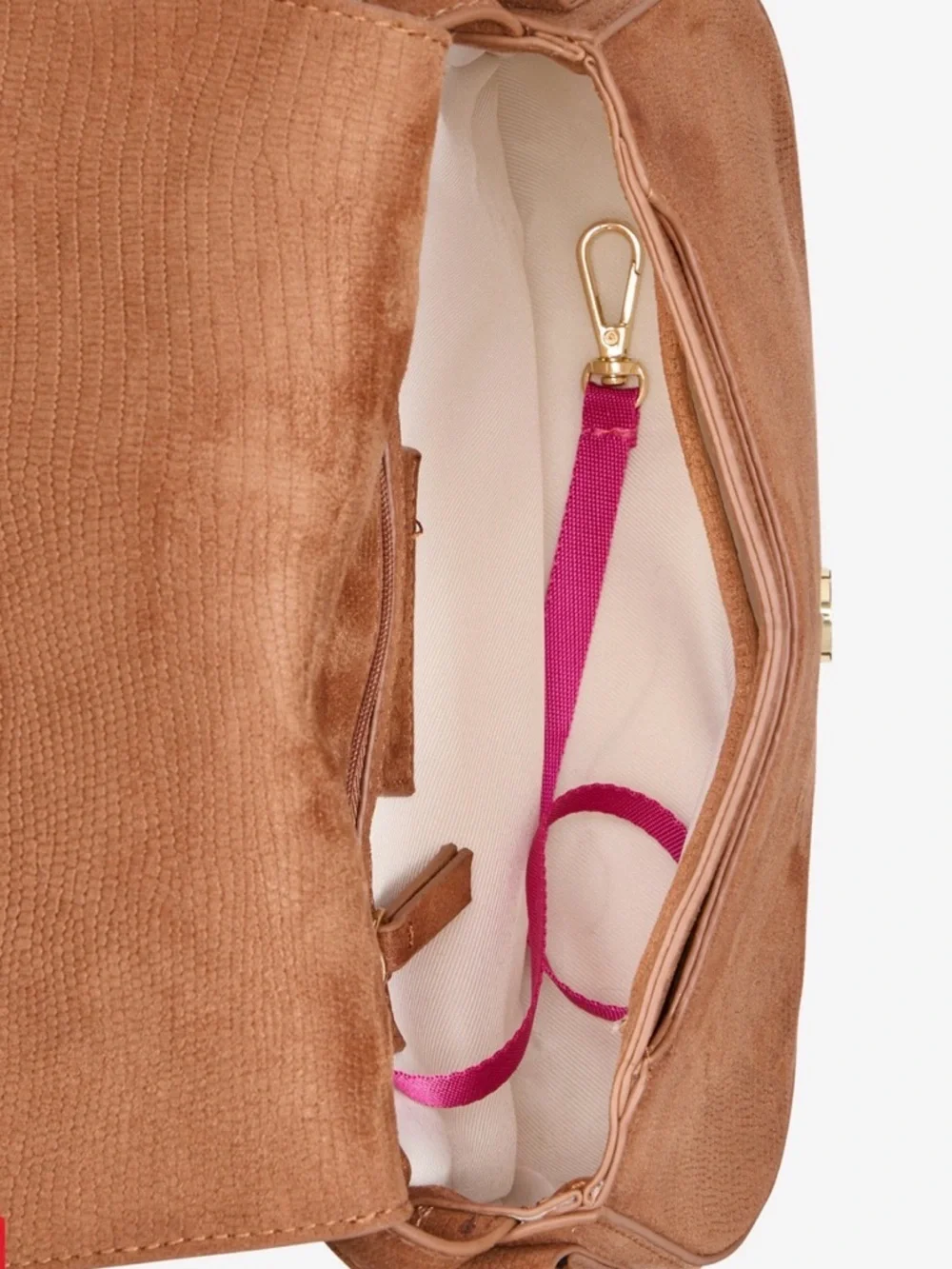 On 34th Jaqay Lizard Crossbody Bag,